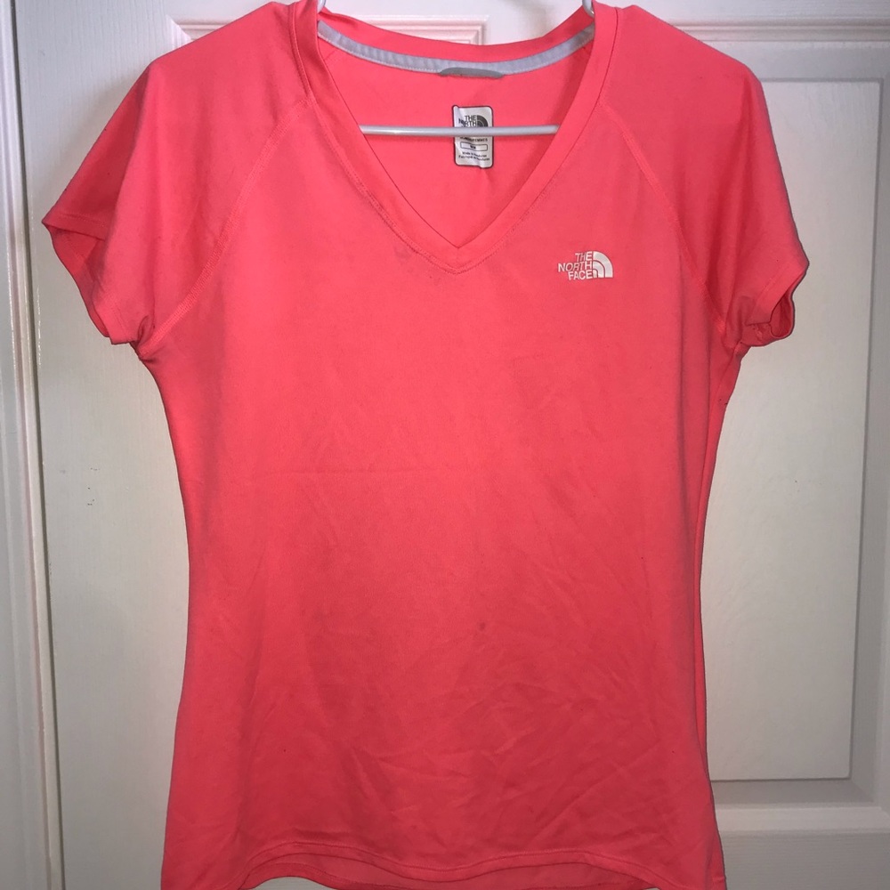 The north face check vapor wick shirt m medium